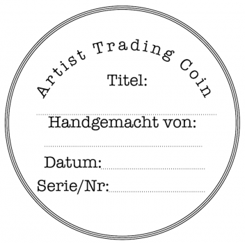 Stamping-Fairies ATC Coin - Rückseite 
